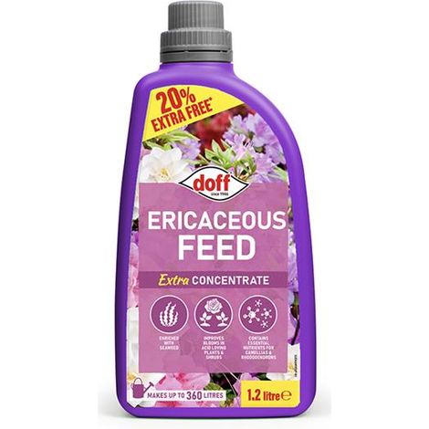 DOFF F-JZ-A20-DEX Azalea/Camilia/Rhododendron Feed Concentrated 1L +20% Free F-JZ-A20-DEX DOF4338