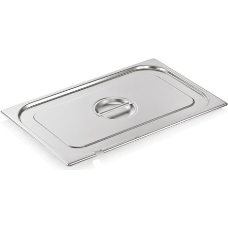 Couvercle inox GN 1/1 avec encoche cuillère GN SELECT - Was Germany (1/2)