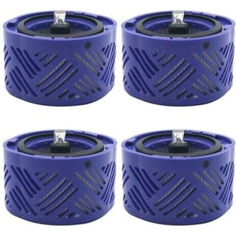 Filtre d'aspirateur, 4 pièces de rechange de post-filtre pour Dyson V6 accessoires d'aspirateur (1/4)