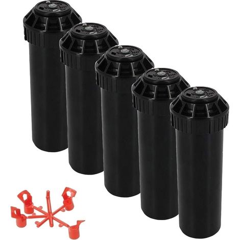 Aspersor Rain S050-S. Alcance 5,5-10,7 m. Rosca 1/2" hembra (Pack x 5)  Oferta exclusiva