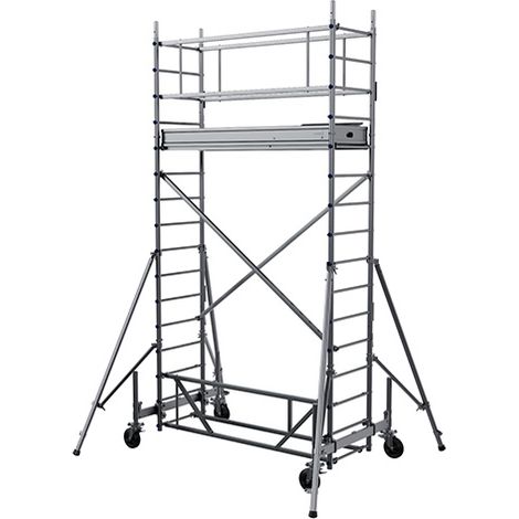 Echafaudage 1 plateau - Hauteur max. de travail 5.29m - ECS320T-MDS1 (1/4)