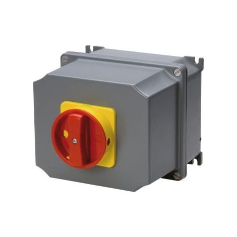 INTERRUPTEUR ROT.ETA.3P 63A M.ROUGE ATEX GEWISS GW70477