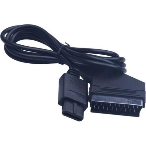 Câble péritel de câble de jeu vidéo de 1.8m A-V TV pour SNES pour N-GC pour SDavid pour console Nintendo Gamecube [F751494918] (1/4)