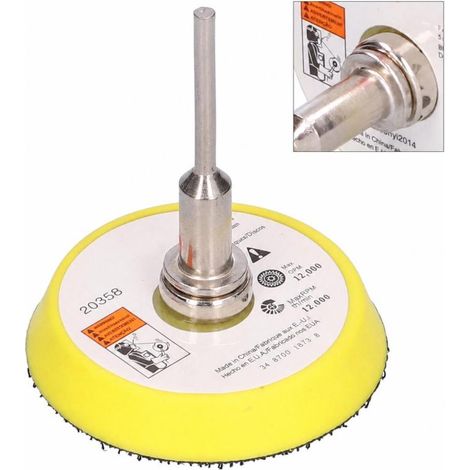 Plateau de ponçage auto-agrippant de 5 cm (2 po) avec tige de 3 mm pour le polissage et le lustrage (1/5)