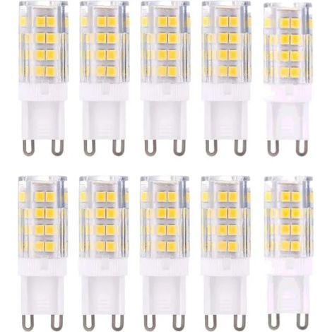 Filiyano-Ampoules LED G9, blanc chaud 3000K 5W, lot de 10 (1/5)