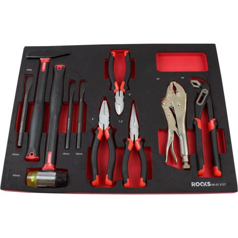 Set utensili professionali 11 pezzi ROOKS (OK01.3127)