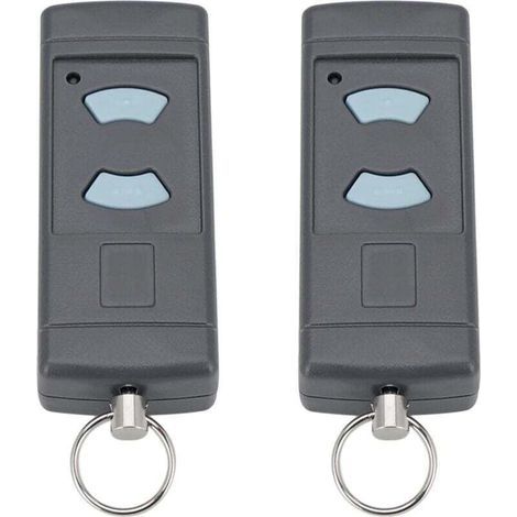 Télécommande et émetteur mural pour motorisationsLot de 2 pièces de rechange pour émetteur de garage avec bouton bleu 868 MHz pour HORMANN HSE2-868 HSM4-868 HSE4-868 compatible avec Tubauto HSM4-868 H (1/4)