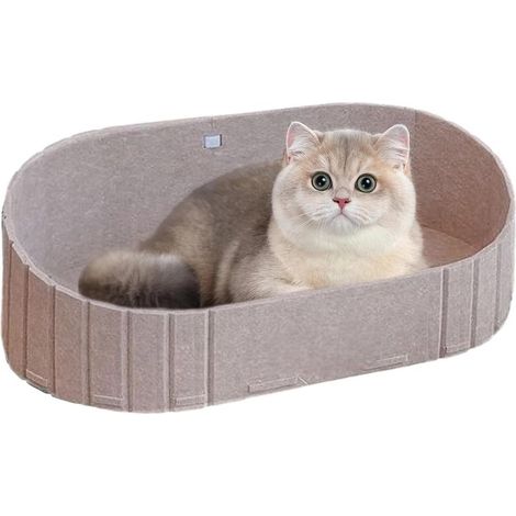 pour petits chiens grotte en feutre pour chat tapis anti (1/5)
