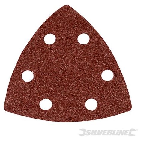 Fogli triangolari con fissaggio strappo 90 mm in ossido di alluminio varie grane prezzo-Grana 80
