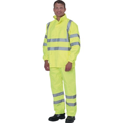 ASATEX Warnschutzregenhose PREVENT gelb Größe XXL - RHG/XXL