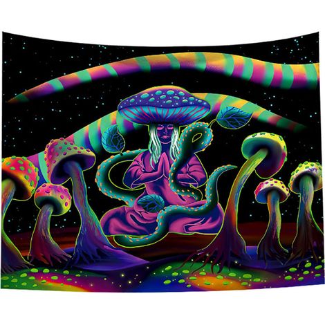1pc Wall Tapestry Home Decor Wall Art for Bedroom 150x130cm (1/3)