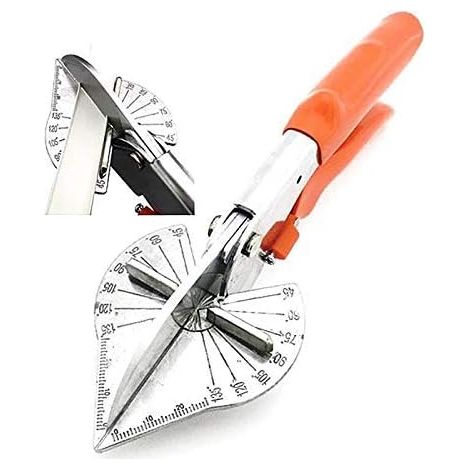 Ciseaux Multi-angle - Réglable 45 à 135 Degrés - Pour Bois Fin Plastique Fils et Branches - 22 Cm - 1 Paire