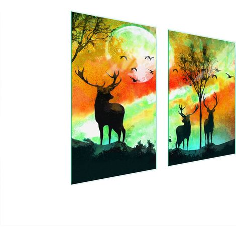 PIASTRA PROTETTIVA IN VETRO PER CUCINA 65x52 DEER (1/5)