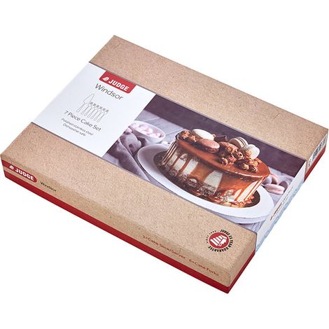 Judge Windsor Cake Slice & Set Of 6 Pastry Forks (1/4)
