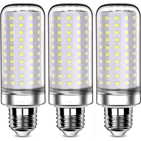 3-Pack，25W LED Bulb，200W Incandescent Bulb Equivalent，2040 Lumens, 6000K Cool White Light, E27 Screw-in Bulb, [E-Rated Energy Efficiency] (1/4)