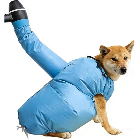 L, 20-40kg Manteau de séchage pour Chiens, Sac de séchage pour Animaux domestiques pour Chiens et Chats, Sac de séchage Portable pour Animaux, sèche-Cheveux pour Chien (1/5)