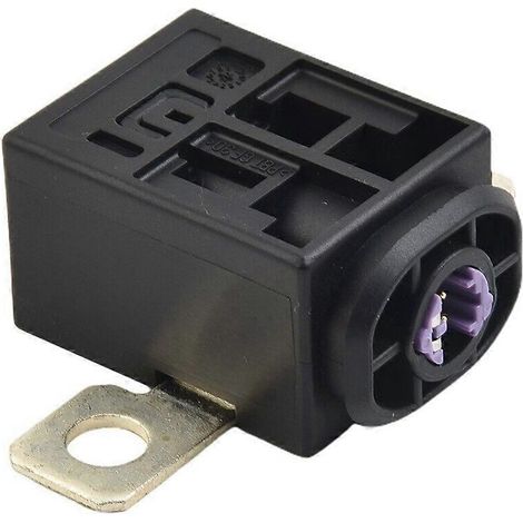 Interrupteur d'arrêt d'urgence de la batterie, fusible de protection contre les surcharges de la batterie, pyrofusible-- (1/5)