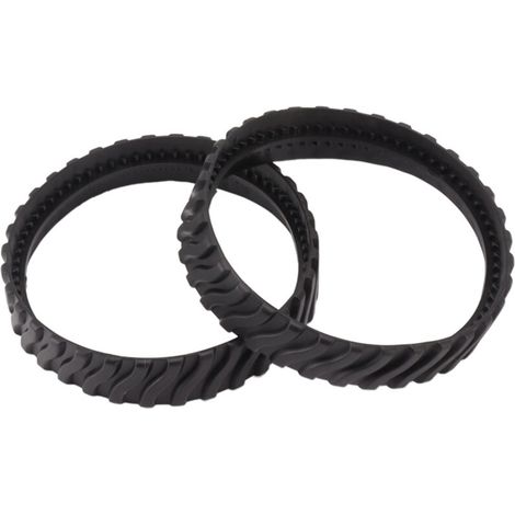 Lot de 2 chenilles de rechange en caoutchouc pour robots nettoyeurs de piscine Zodiac MX8 et MX6 (1/5)