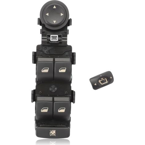 Lntyq Interrupteurs de Voiture pour Citroen C5 I,Interrupteur de LèVe Vitre Porte Avant Gauche pour Citr0-en C5 II,6554.HQ,Interrupteur de LèVe-Vitre pour C8 C8 Van 96332289ZF