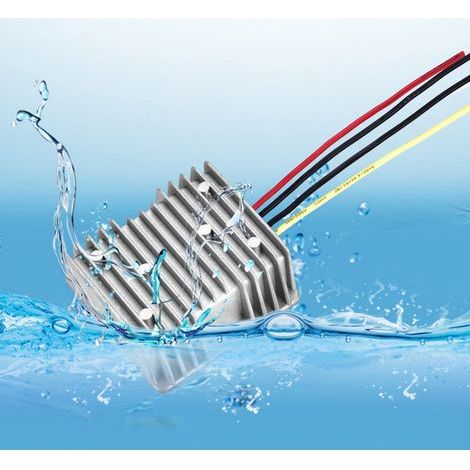 DC-DC Power Converter Step-Down Module 24V to 19V 5A Deceleration Step-Down Power Regulator Waterproof Module Transformer Suitable for Golf Carts and Club Cars (1/5)