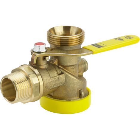 Clapet anti-retour à bille pour compteur de gaz G21113 en laiton R1 x Rp1