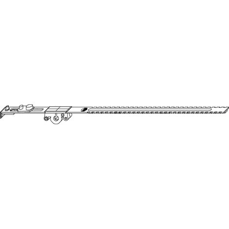 Maco Fenstergetriebe fix für Dreh- und Drehkippfenster mit Kippschwinge - Fensterbeschlag DM 15 mm, FFH 370-620mm, Gr. 00 (1/2)