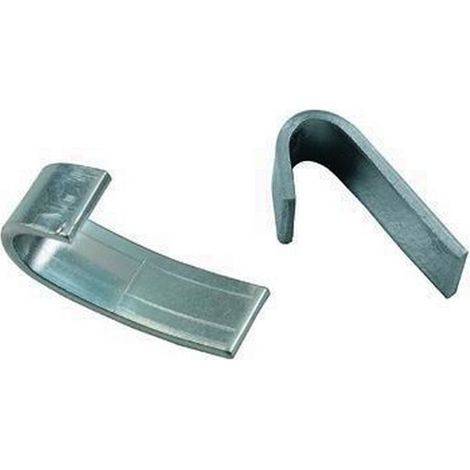 BETAFENCE 174015 Ganci per Rete Zincati Piccoli 435-B 5 Kg colore Argentato
