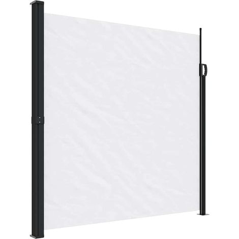 Seitenmarkise Ausziehbar Weiß 200x600 cm vidaXL572981