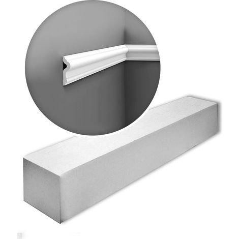 Orac Decor PX202-box AXXENT 1 Box 28 pieces Panel moulding timeless classic design white  56 m