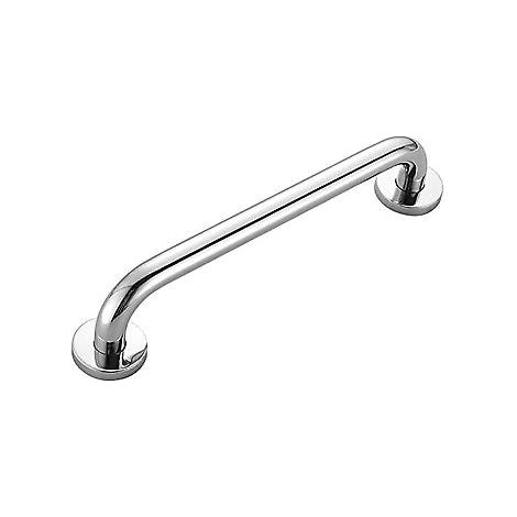 180 Duschhaltegriff 32 cm, Badezimmergriff, Chrom, Edelstahl, Silber