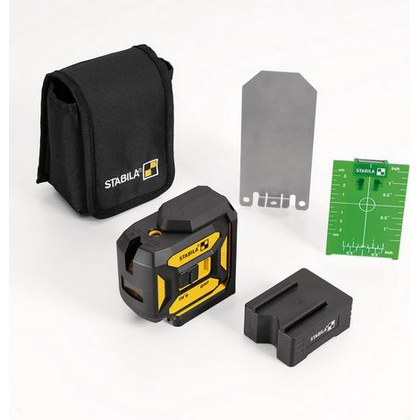 Stabila Kreuzlinien Lot Laser LAX 320 G 5-teilig IP54 Greenbeam 19987 (1/5)