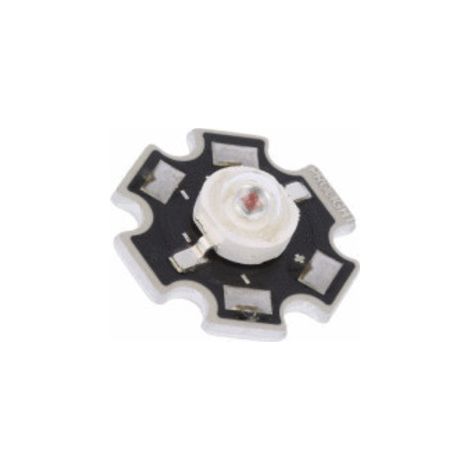 LED-Diode Leistung 1w Star Transparent Rot Pm2e-1lrs
