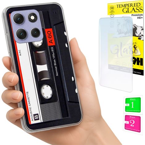 Funda para Motorola Moto G86 Power, carcasa trasera con foto y cristal 9H. (1/5)