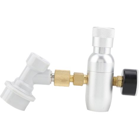 Kit de régulateur/chargeur de CO2 16 g pour fût de bière pression domestique (0-150 PSI) (1/5)