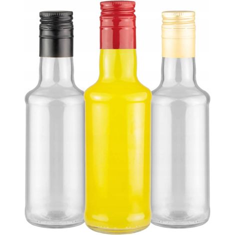 50 Monopoly-Flaschen 200 ml + langer Verschluss (1/5)