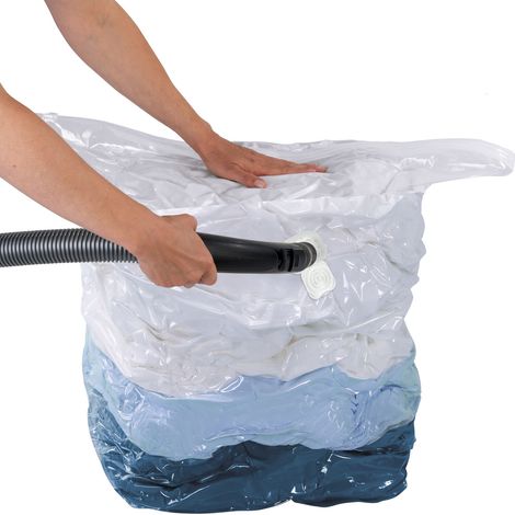 WENKO 3792766100 sacchi sottovuoto L, trasparenti, 70 x 100 x 35 cm (1/7)