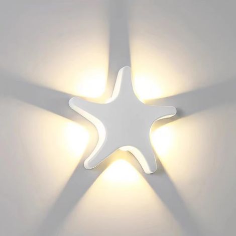 Waterproof Outdoor Wall Sconce — Decorative Lighting for Hallways & Balconies, 220V, 5W, Warm White Light (1/5)