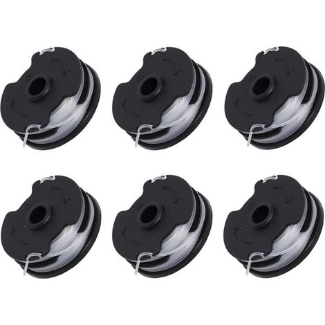 Lot de 6 bobines de rechange pour débroussailleuse sans fil Parkside PRTA 20-Li C3 IAN351753 (1/5)