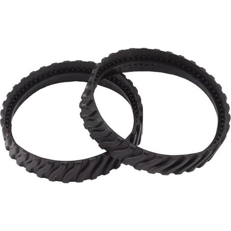 Lot de 2 Chenilles pour Nettoyeur de Piscine de Rechange pour Nettoyeur de Piscine Piste en Caoutchouc Piste de Pneu pour Zodiac MX8 MX6 Robots Aspirateurs de Piscine Pièces de (1/5)