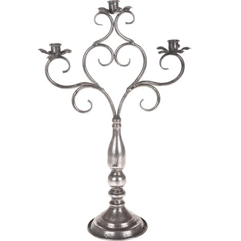 Candeliere Composto da 3 Bracci Altezza 59,5 cm (1/2)