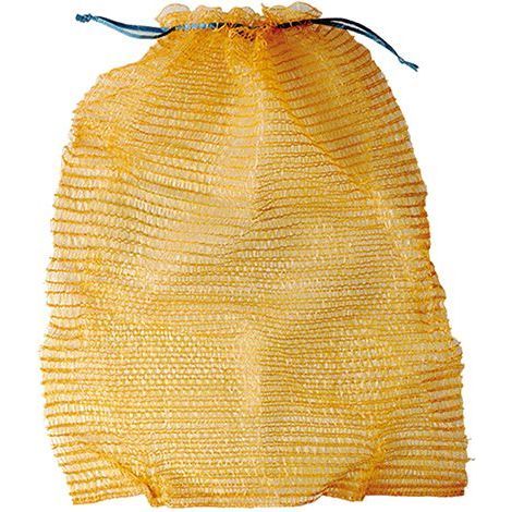 Polyethylenbeutel 40 x 60 cm – 10 kg Fassungsvermögen – Für Gemüse und Obst mit Kordelzug – Erntewerkzeug – NE 40 X