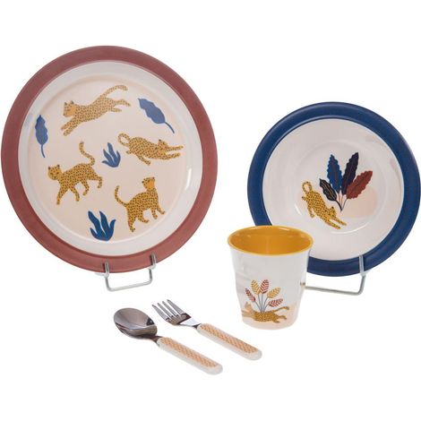 Amadeus - Coffret déjeuner 5 pièces Liam dans la Savane