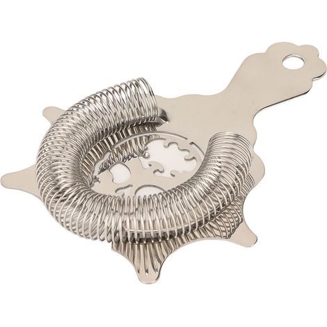 Multifunctional stainless steel cocktail strainer with ice filter for bartenders - AquaForge (1/5)