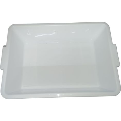 Giganplast Bacinella con manici  frigor PICCOLA LT 6 Bianca 36x24x11 cm  per alimenti in frigo trasporto e conservazione cibo cucina hotel pizzeria ristorante (1/5)
