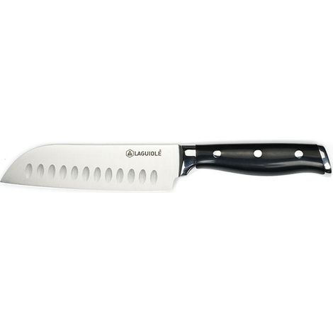 LAGUIOLE CUISSON - Couteau santoku noir 29cm - "Essentials" (1/3)