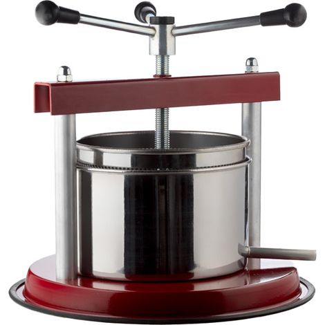 Pressoir inox à vis 2,1 litres de table (1/3)