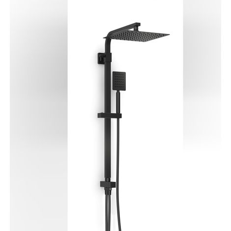Doccia mix modello ZEUS nero opaco Metaform