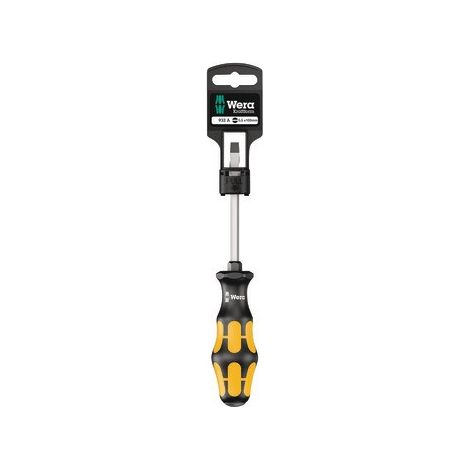 Tournevis pour vis à fente 932 A 1,0 x 5,5 x 100 mm Hang-Tag WERA - 05100085001