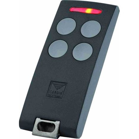 Cardin – Télécommande 4 canaux 433.92 MHz – Émetteur numérique pour motorisations – Portée 100-150m – Boîtier plastique antichoc – TXQ504C4 (1/3)