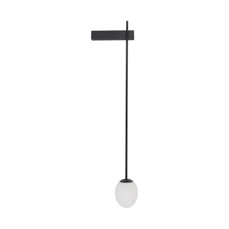 Applique Nowodvorski ICE EGG noire IP44 G9 bain